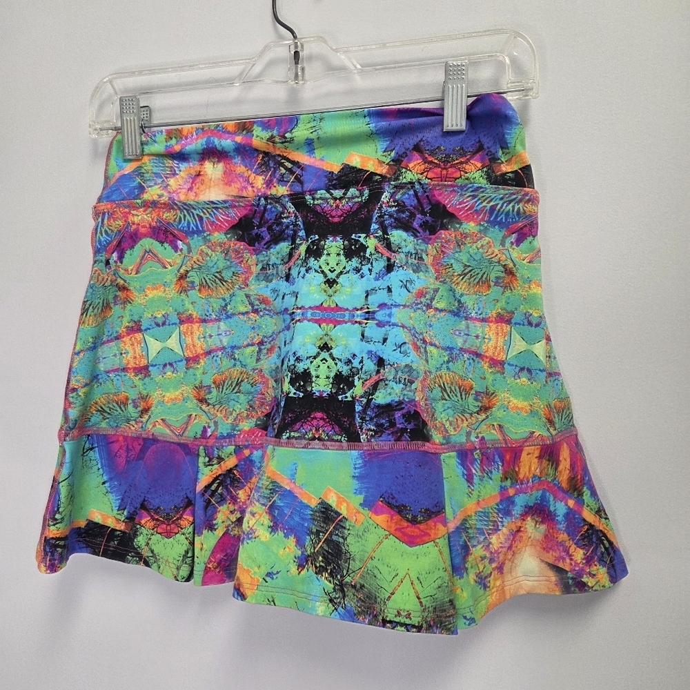Dona Jo Skirt Skort Tennis Pickleball Colorful Mini  Athletic XS - Picture 4 of 6